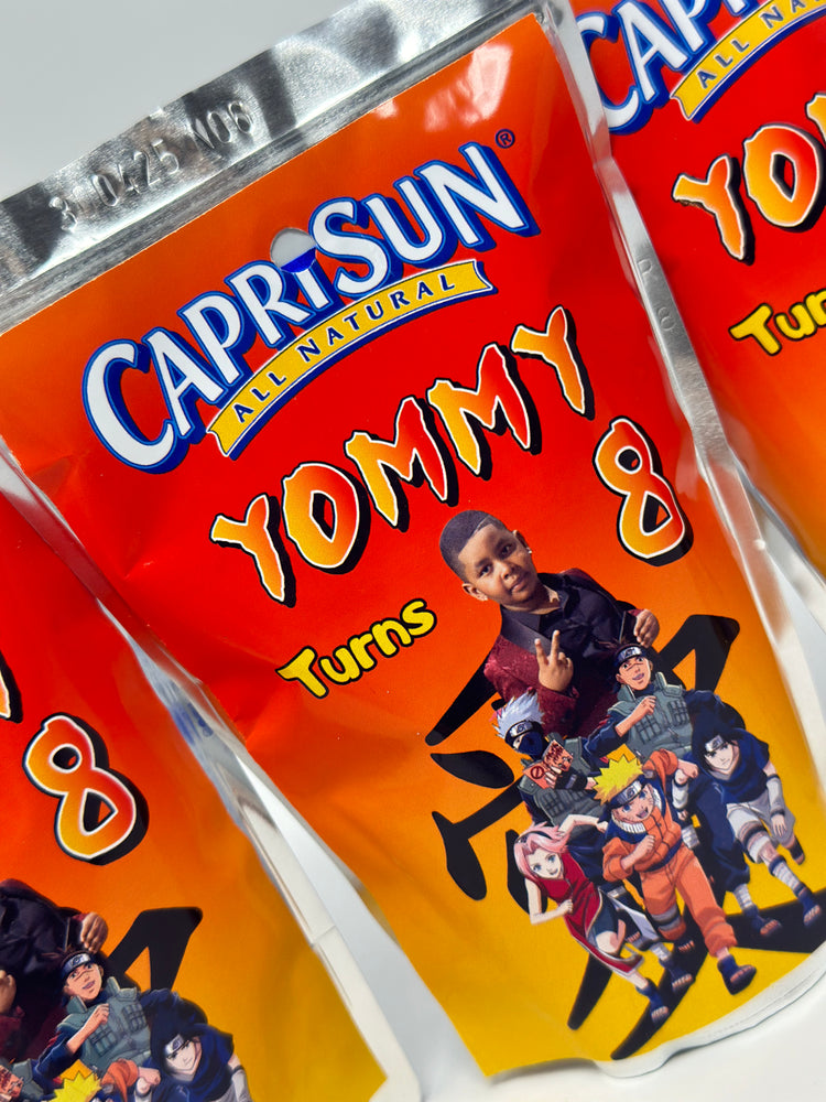 Capri Sun Labels