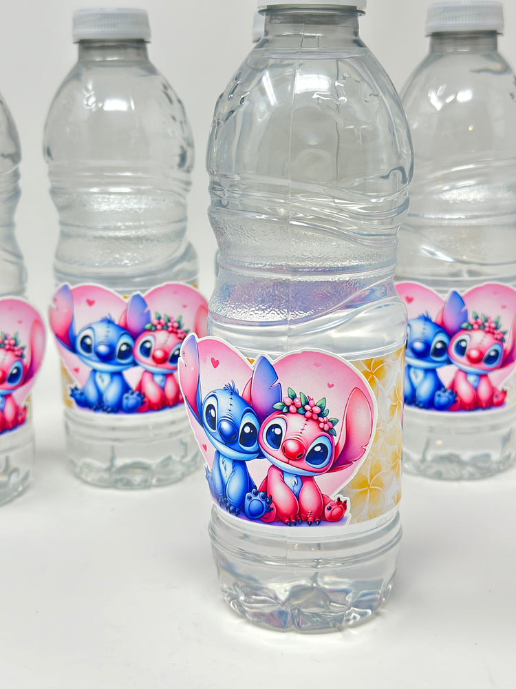 3D Water Bottles Labels