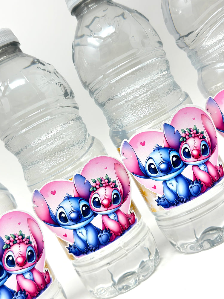 3D Water Bottles Labels