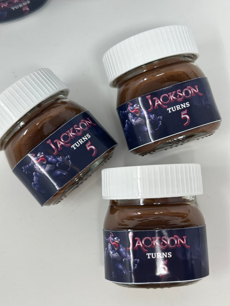 Mini Nutella Jars