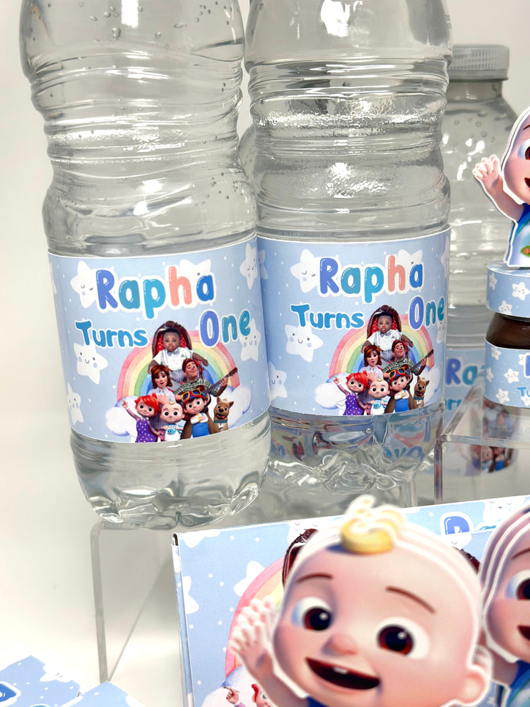 Water Bottles Labels