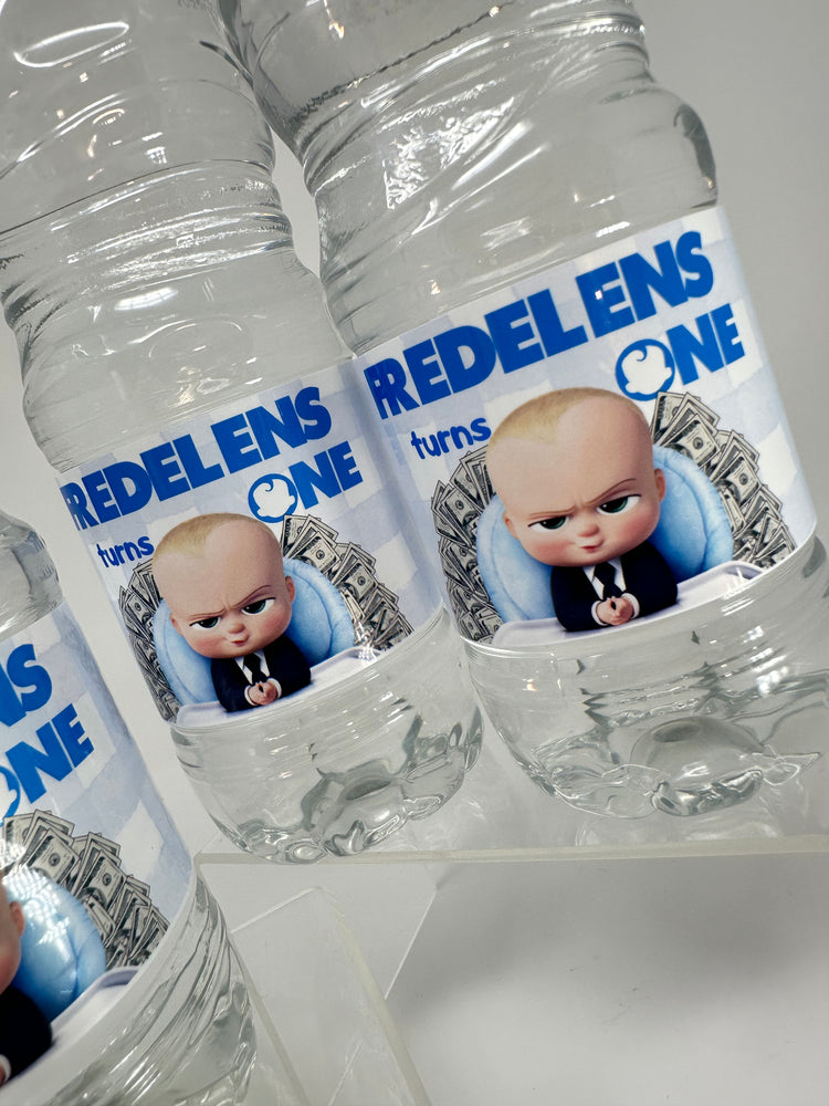 Water Bottles Labels