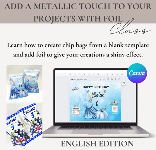 Foiling Chip Bags Class - English Edition